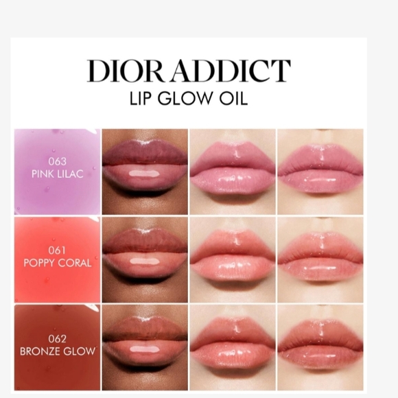 Dior Addict Lip Glow Oil - Poppy Coral - New Without Box - Picture 8 of 9